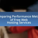 Comparing Performance Metrics of Free Web Hosting Services