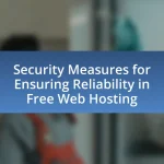 Security Measures for Ensuring Reliability in Free Web Hosting