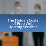 The Hidden Costs of Free Web Hosting Services