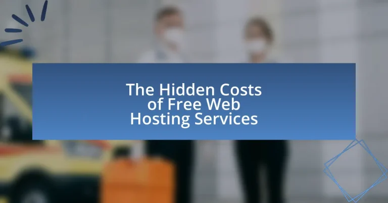 The Hidden Costs of Free Web Hosting Services