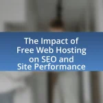 The Impact of Free Web Hosting on SEO and Site Performance