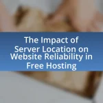 The Impact of Server Location on Website Reliability in Free Hosting