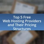 Top 5 Free Web Hosting Providers and Their Pricing Structures