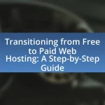Transitioning from Free to Paid Web Hosting: A Step-by-Step Guide
