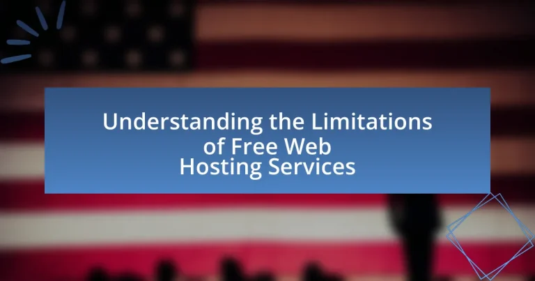 Understanding the Limitations of Free Web Hosting Services